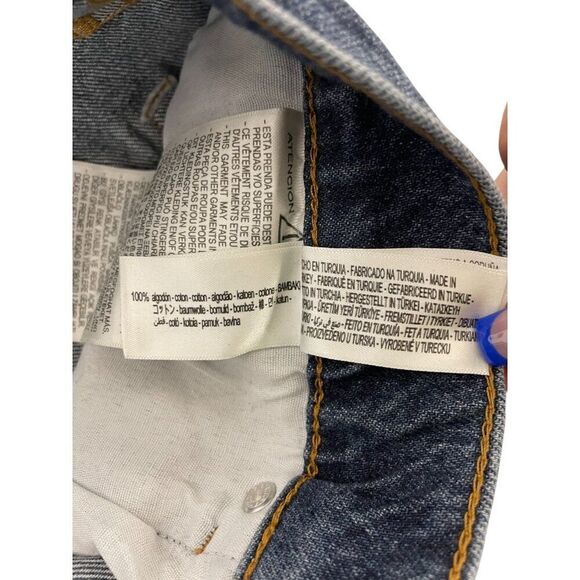 Zara ORIGINS Mens Straight Jeans Ankle Denim Blue EU 44 US 34 3991/456 NWT - Picture 11 of 14